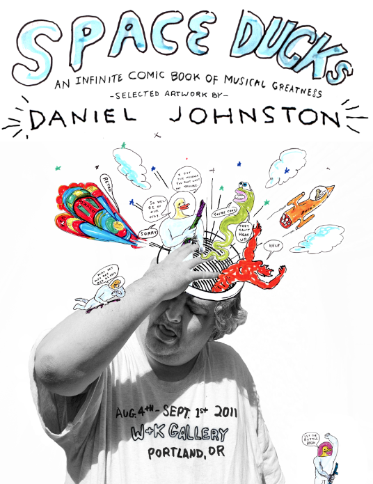 ★DANIEL JOHNSTON ダニエル・ジョンストン SPACE DUCKS JOHNSTON,DANIEL - Space Ducks / Various - Amazon.com Music